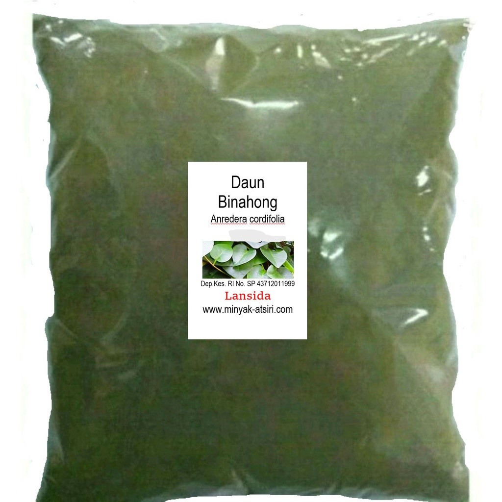 

Bubuk Daun Binahong 1 Kg Serbuk Anredera cordifolia Powder
