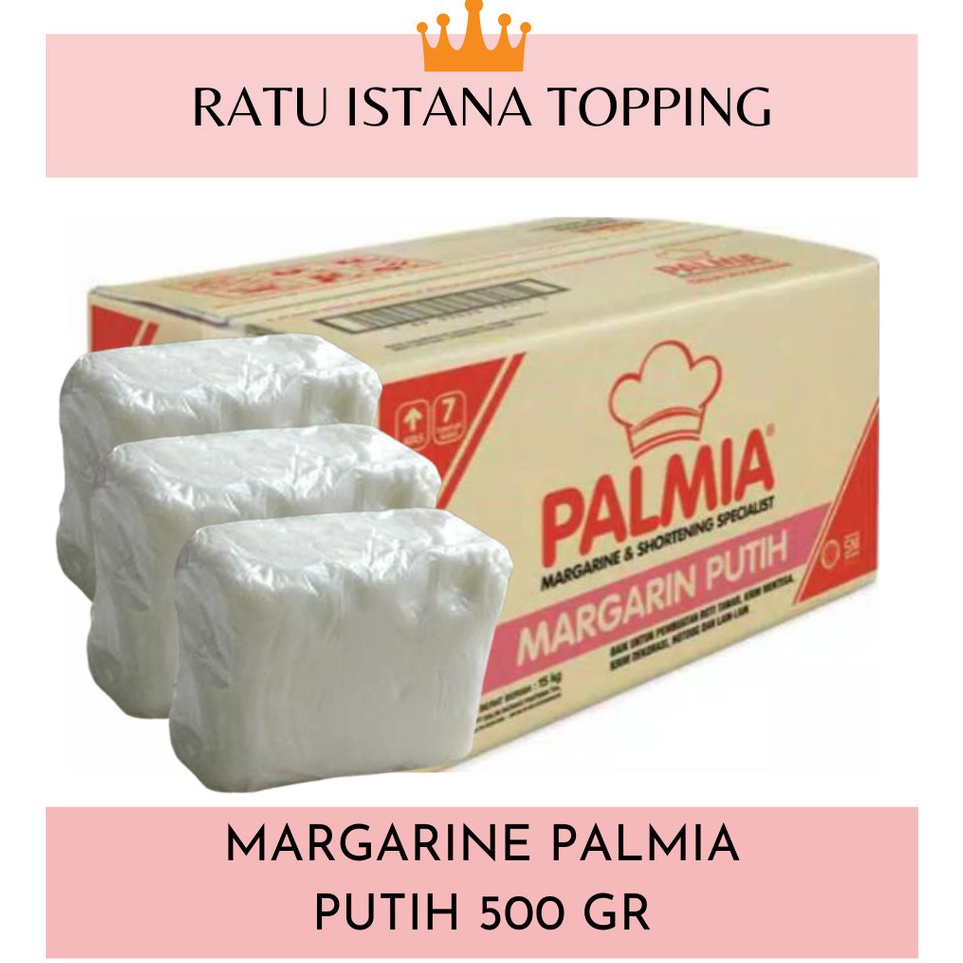 

[KODE M6CER] MENTEGA PUTIH PALMIA 500 GR-MARGARINE PUTIH PALMIA-MENTEGA REPACK