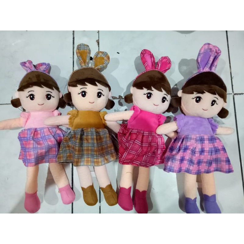 Boneka anak cewek lucu mainan boneka anak cewek imut boneka metoo angela rabbit boneka metoo murah t