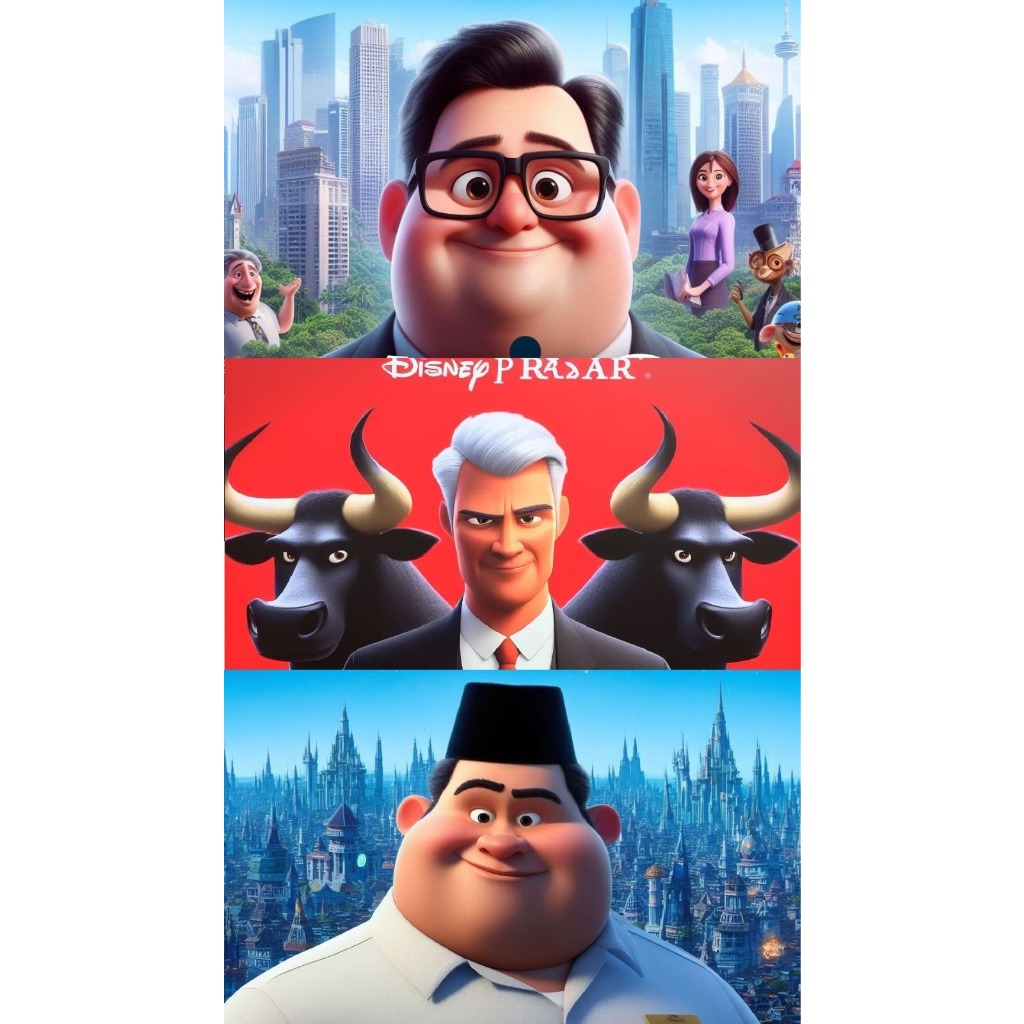 

Bikin Poster Banner Sticker CALEG / Website Branding / Video AI Promosi Kampanye Digital Animasi 3D Disney Caleg Partai Pemilu Pilpres Pilkada Pilgub 2024 | PARLEMENT MARKETING KIT