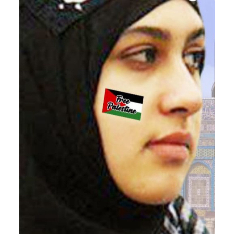 

STIKER PIPI FREE PALESTINE UK ISI 10 PCS