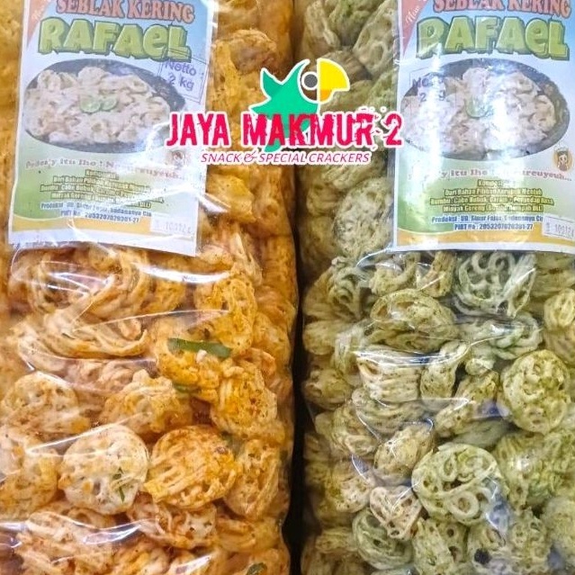 

[KODE GHN9U] 1kg seblak kering RAFAEL mawar pedas daun jeruk