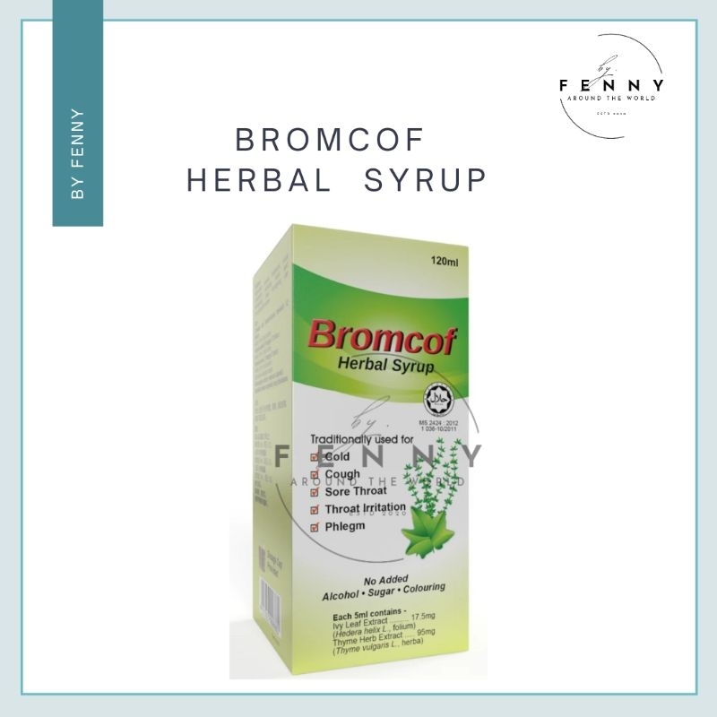 

BROMCOF HERBAL SYRUP - MALAYSIA