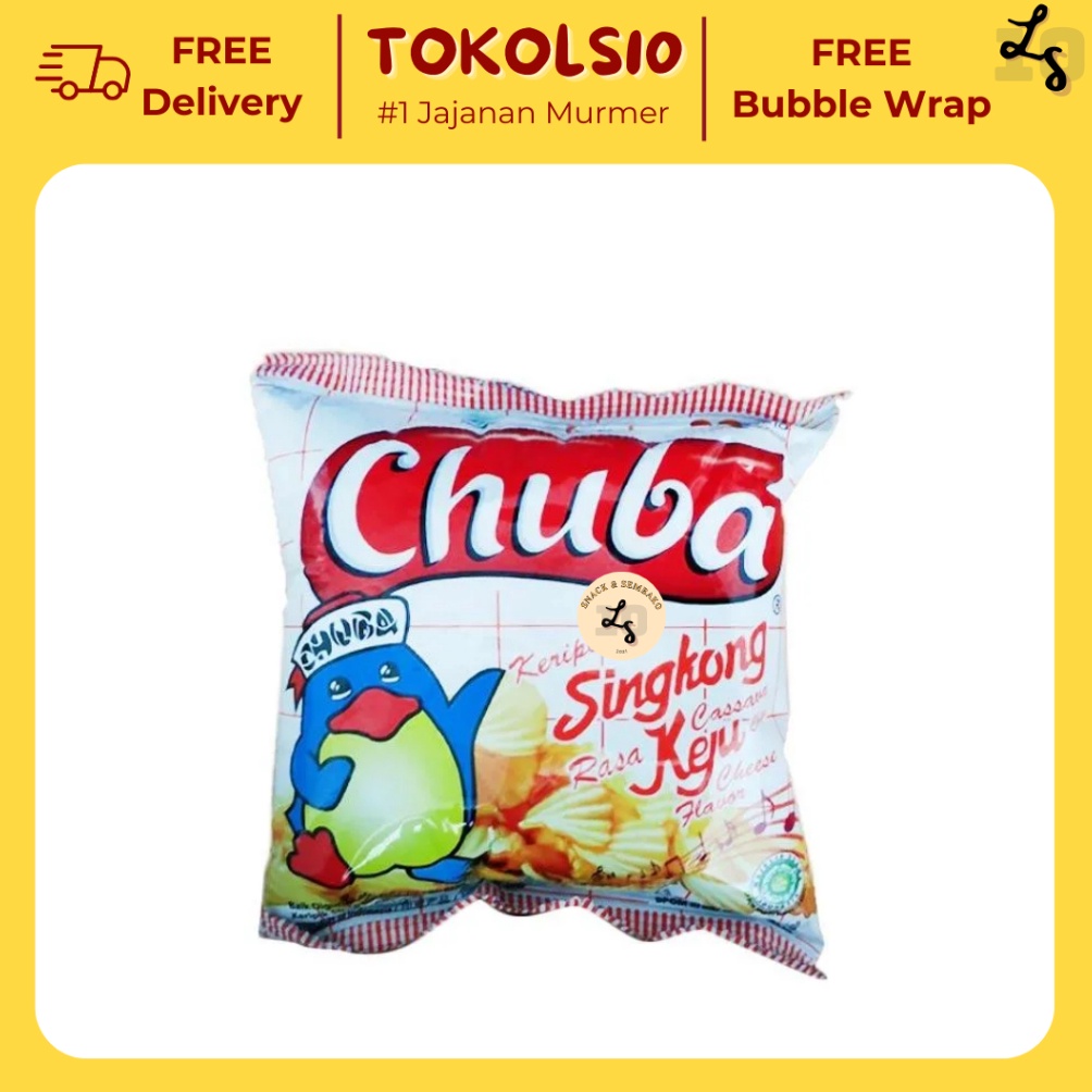 

T3rl@ku. Ciki Chuba Balado/Keju/Balado Ijo 1 Pack isi 20pcs @14gr [50]
