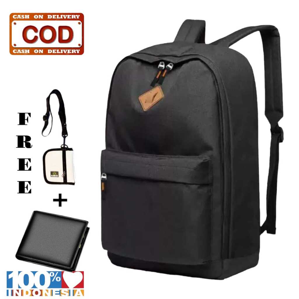 Tas ransel free dompet tas ransel pria kuat ransel distro pria original