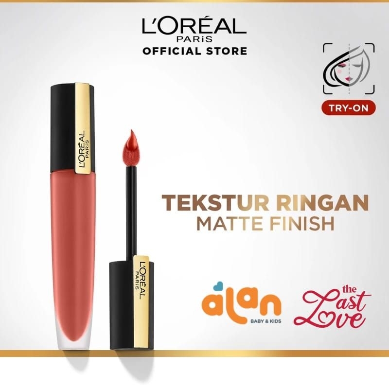 Last Love Loreal/L'Oreal Paris Rouge Signature Liquid Matte Lipstick Make Up - 7ml