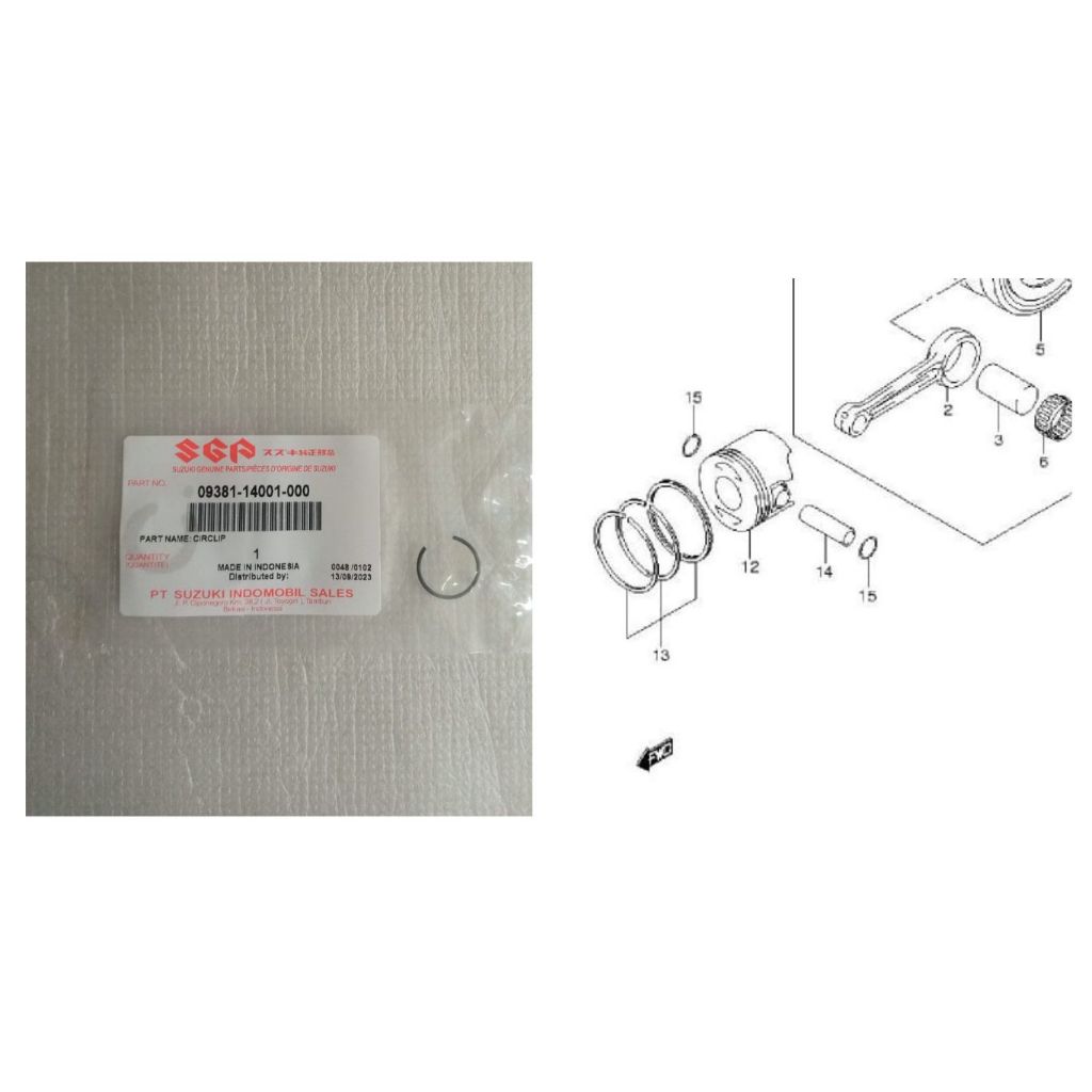 klip pen piston skywave