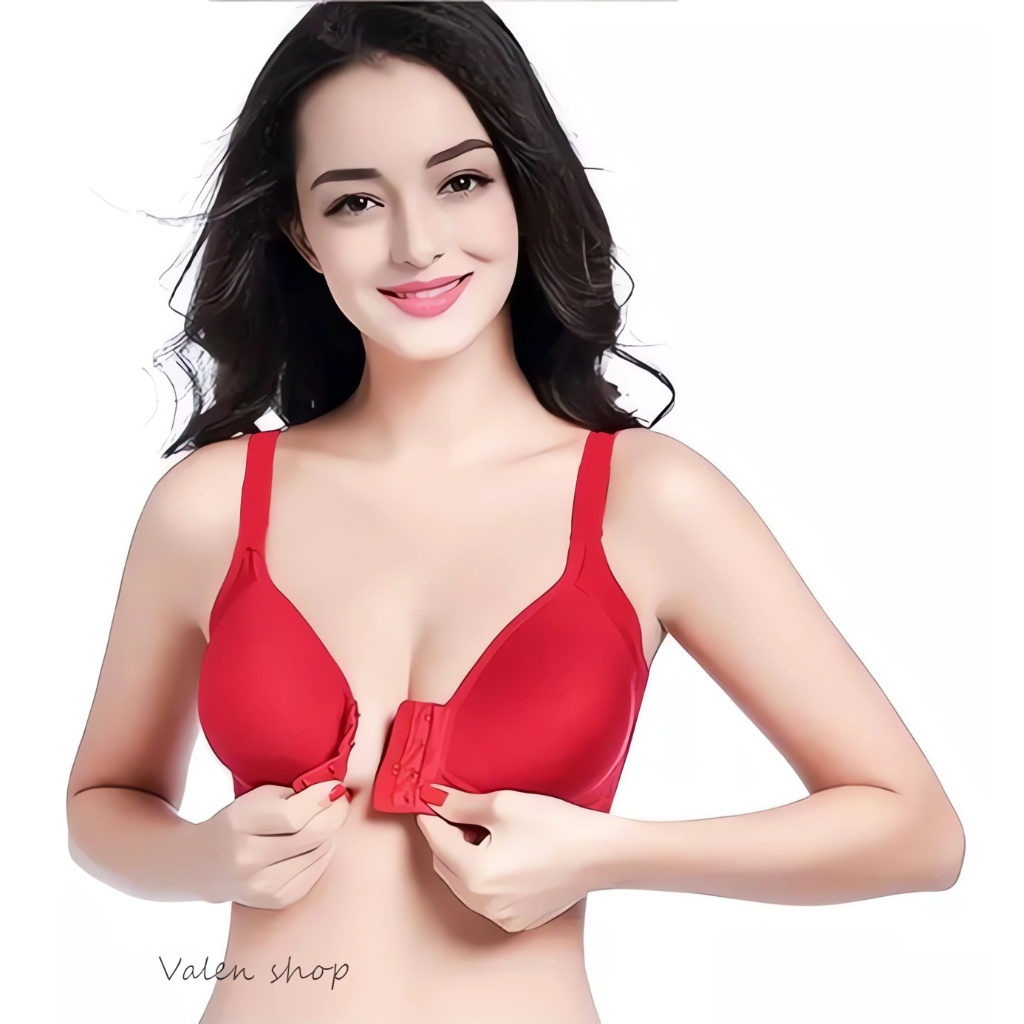 TALLY 519 BRA BH KAIT DI DEPAN BUSA TIPIS TANPA KAWAT/ BH ANTI RIBET SIZE 36-42