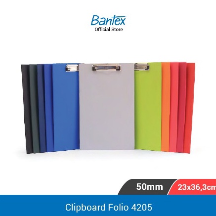 

[☃A50➤] PROMO Clipboard Papan Jalan Bantex Folio / F4 4205 Shopee Sale