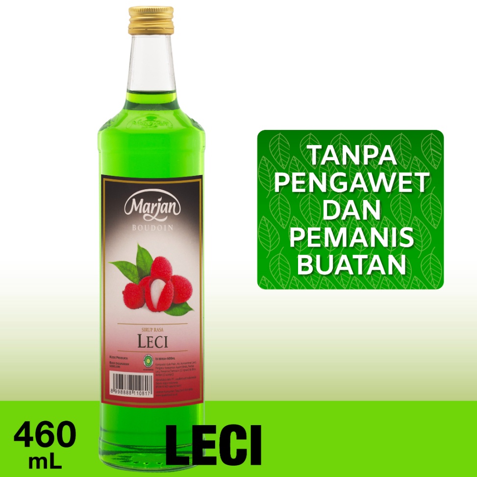 

[✰T10➤] Marjan Boudoin Syrup Lychee 460ml Langsung Order Gan