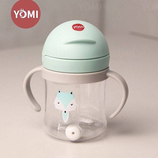 ↑❂❉ YOMI - Botol Minum Bayi Gelas Anak Balita Training Cup Baby