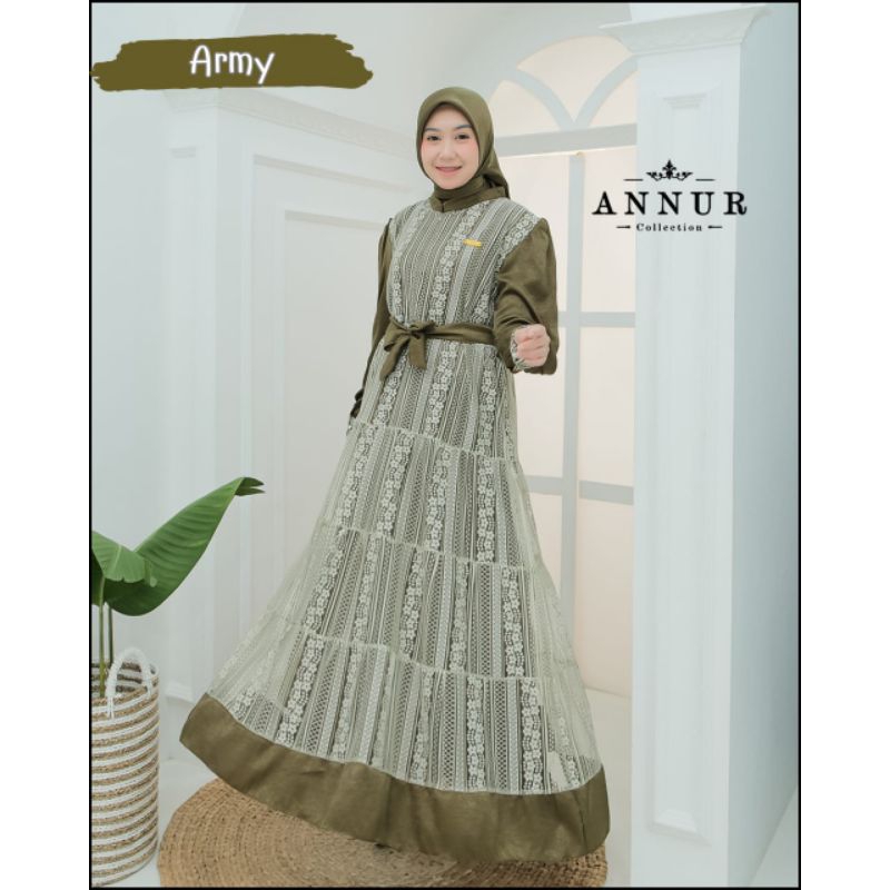 ELMIRA DRESS by ANNUR / GAMIS ELMIRA / GAMIS COUPLE MOM AND KIDS / GAMIS COUPLE IBU DAN ANAK / GAMIS