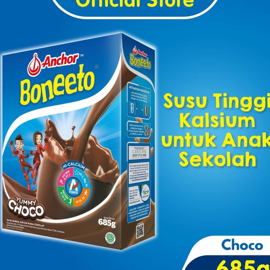 

Baru Boneeto Susu Bubuk Anak Sekolah Yummy Choco 685g - Nutrisi Pertumbuhan Anak untuk Daya Pikir dan Tubuh Aktif Terbaru