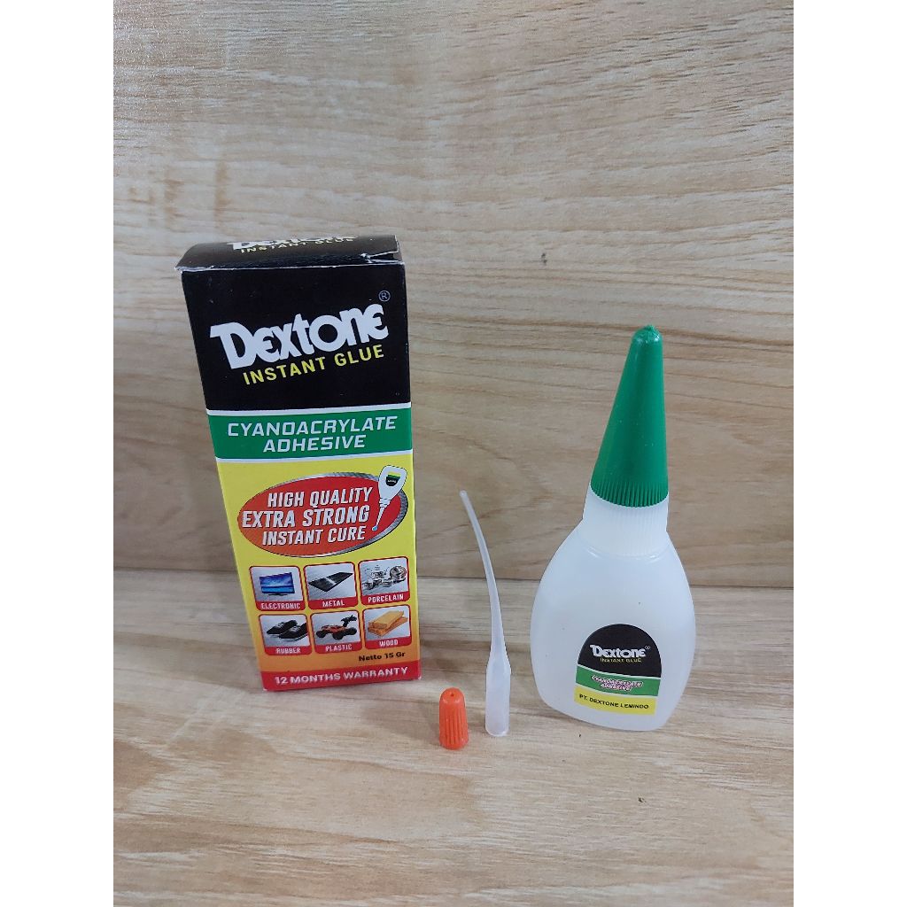

Dextone Lem Instan / Instant Glue / Lem Dextone Cair / Lem Korea Dextone 15gr