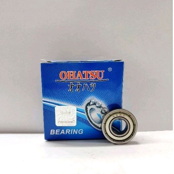 Ohatsu Ball Bearing Laher 698 ZZ Tutup Besi Asli Original 698ZZ