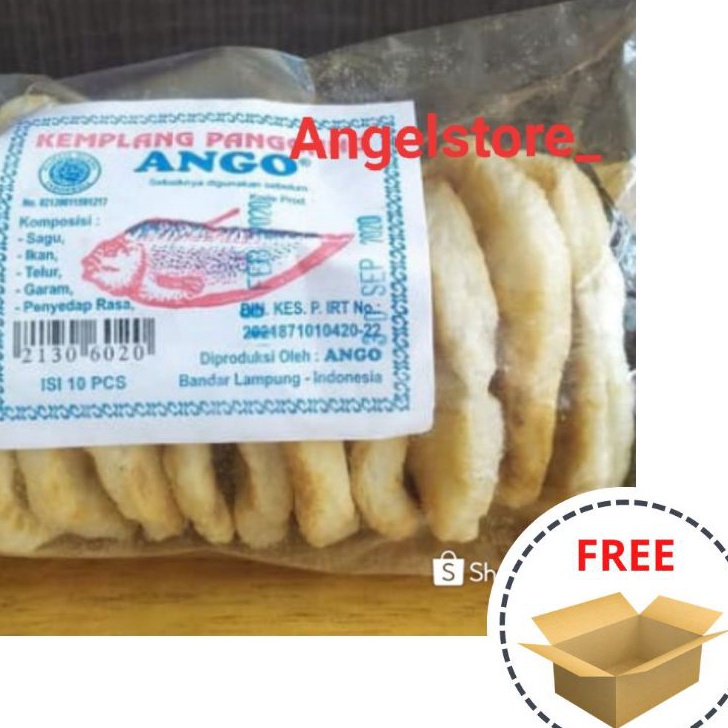 

Ready Kemplang Ango Asli Lampung Kemasan isi 10 pcs.Kemplang panggang asli Lampung ☍✭✽