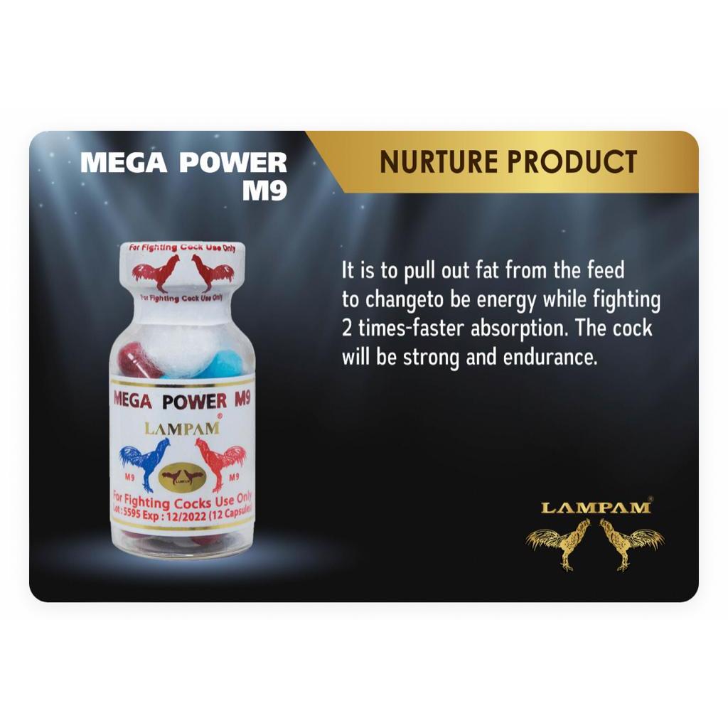 Doping Lampam Mega Power M9 original product