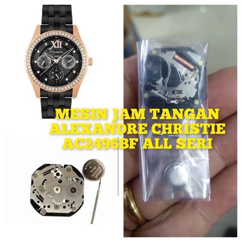 Mesin jam tangan Alexandre Christie AC 2496 bf All seri