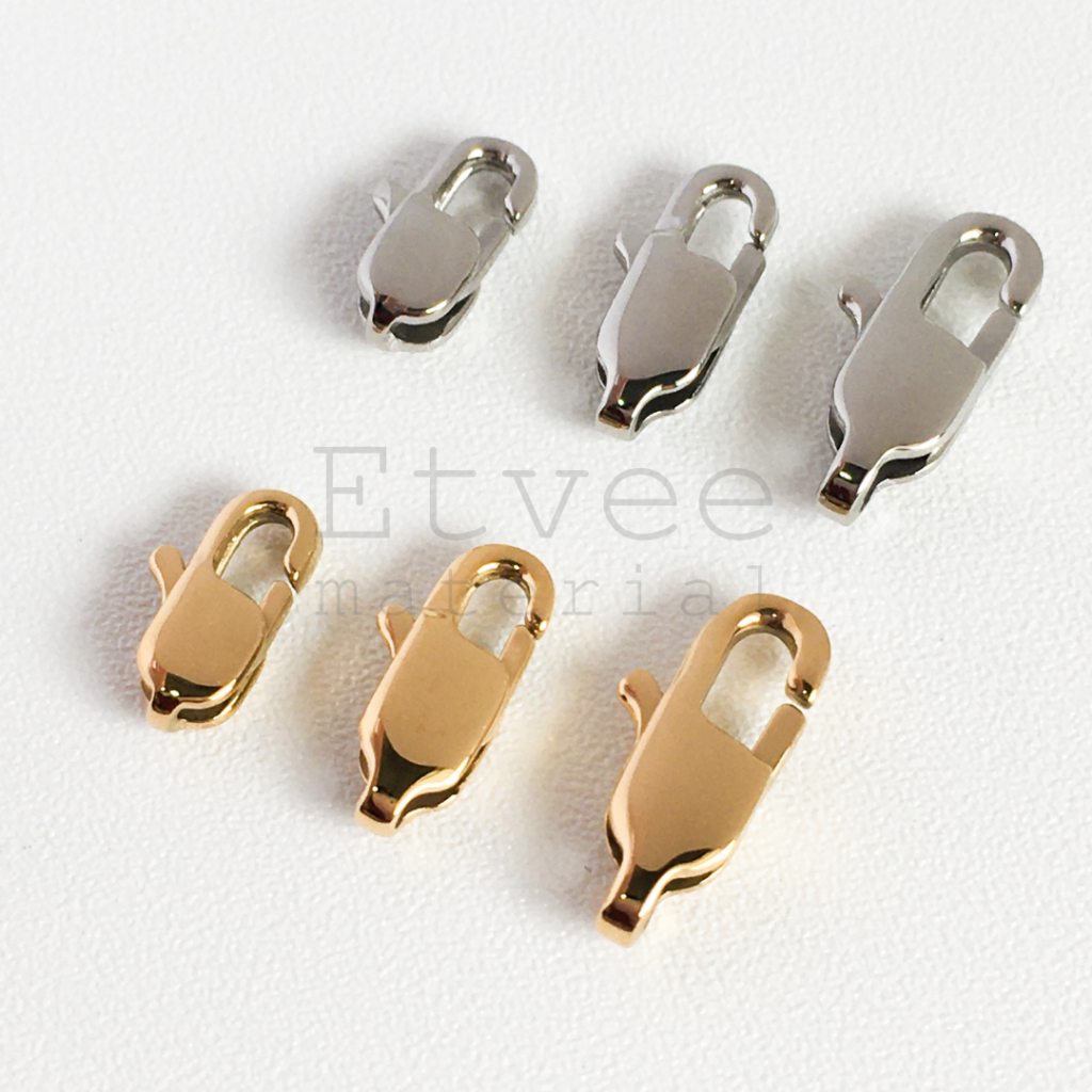 Kokot udang panjang STAINLESS STEEL MIRROR POLISHED titanium