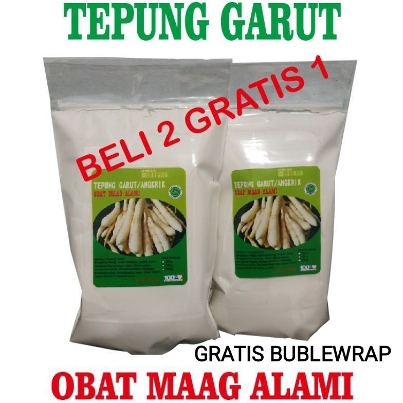 

[♡T83(] PROMO TEPUNG PATI GARUT/TEPUNG IRUT ASLI / PATI ASAM LAMBUNG/ANGKRIK /ARROWROOT [184]