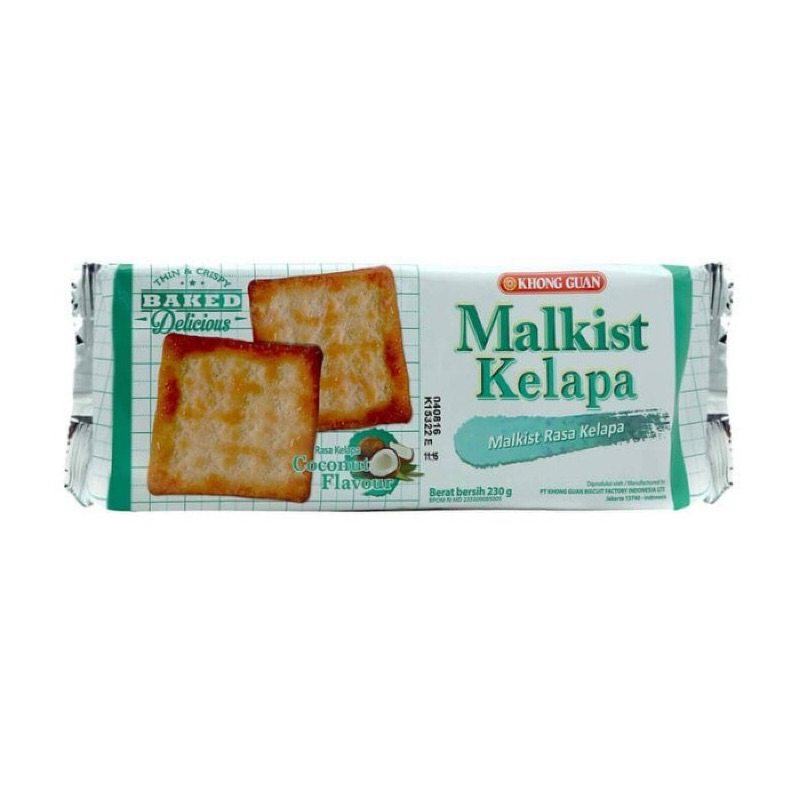 

KHONG GUAN MALKIST KELAPA 230 GR