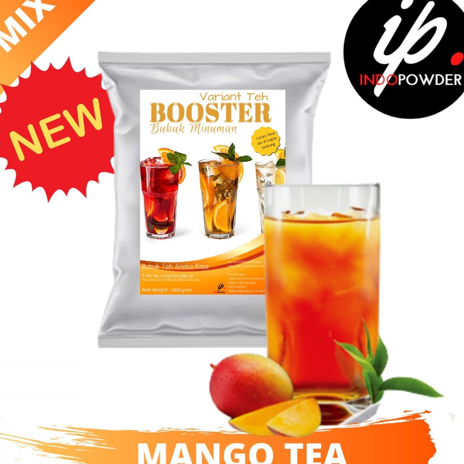 

Ready Stock BOOSTER Bubuk Minuman MANGO TEA 1Kg - Bubuk MANGO TEA 1Kg -MANGO TEA Bubuk 1Kg - MANGO TEA Powder ➷➷✻✫