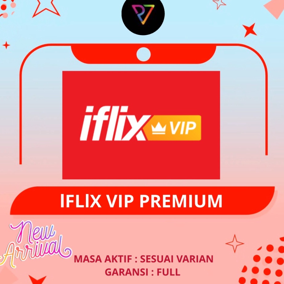 Diskon IFLIX VIP PREMIUM 1 TAHUN [TANPA IKLAN] [BERGARANSI] ➪➽✳✧