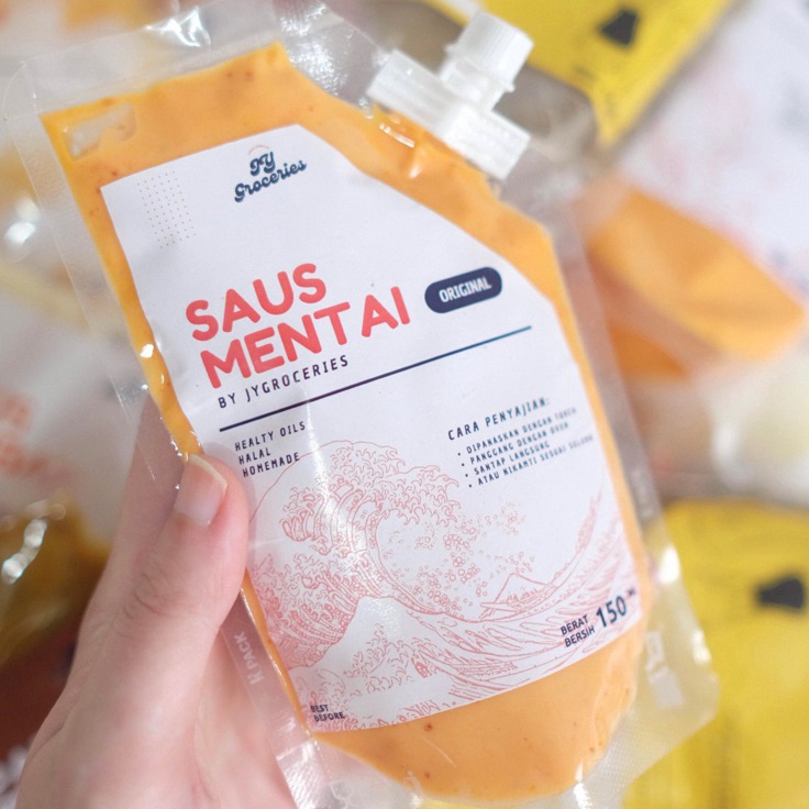 

[KODE PRODUK BQBSY7184] Saos Saus Mentai Halal Sauce 1000ml