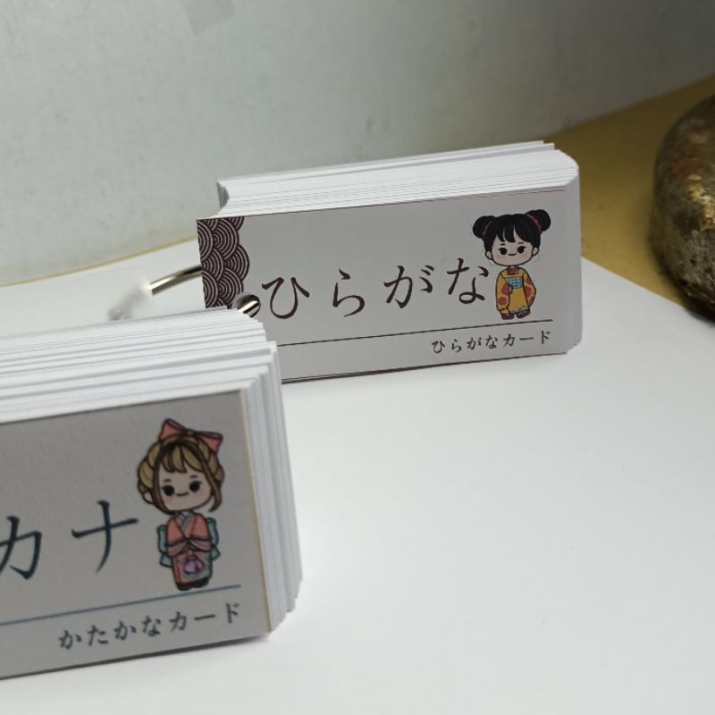 

Hiragana Card Lengkap 107 Huruf Praktis