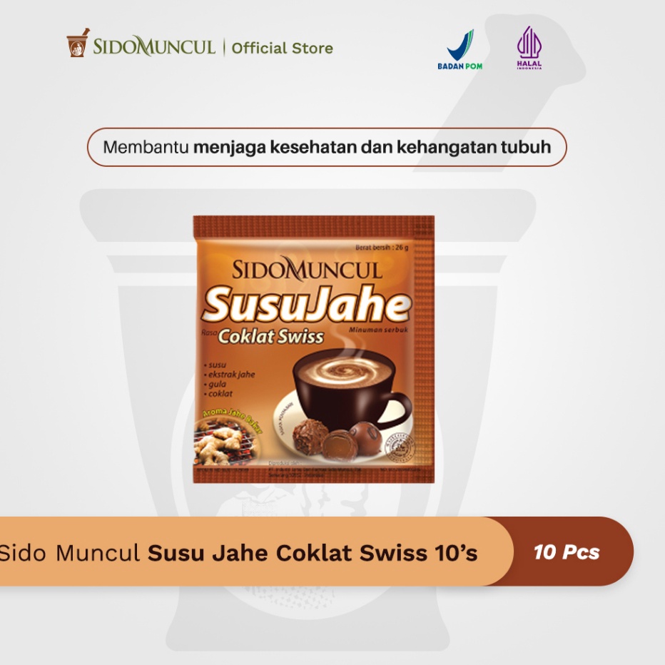 

Best Seller Sido Muncul Minuman Susu Jahe Coklat Swiss 10's - Menghangatkan Tubuh Harga Promo