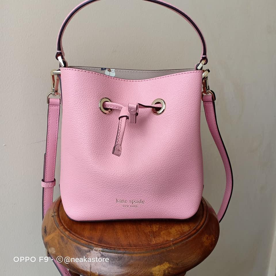 Tas Wanita KS small bucket eva breezy floral disty pink WKRU5860