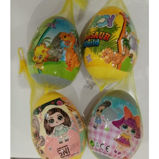 Terkini Mainan Telur Surprise Jumbo Rendom