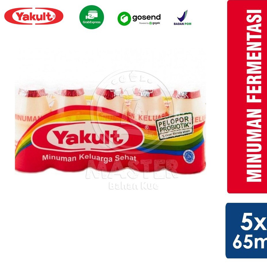 

➭Diskon Yakult Minuman Fermentasi [5x65ml] KHUSUS GOSEND K49 ➠