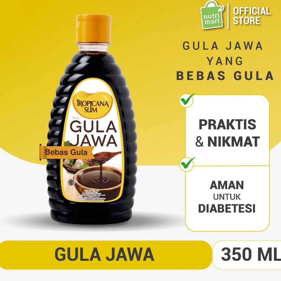 

[☠J65➢] Tropicana Slim Gula Jawa 350ml - Bebas Gula New Product