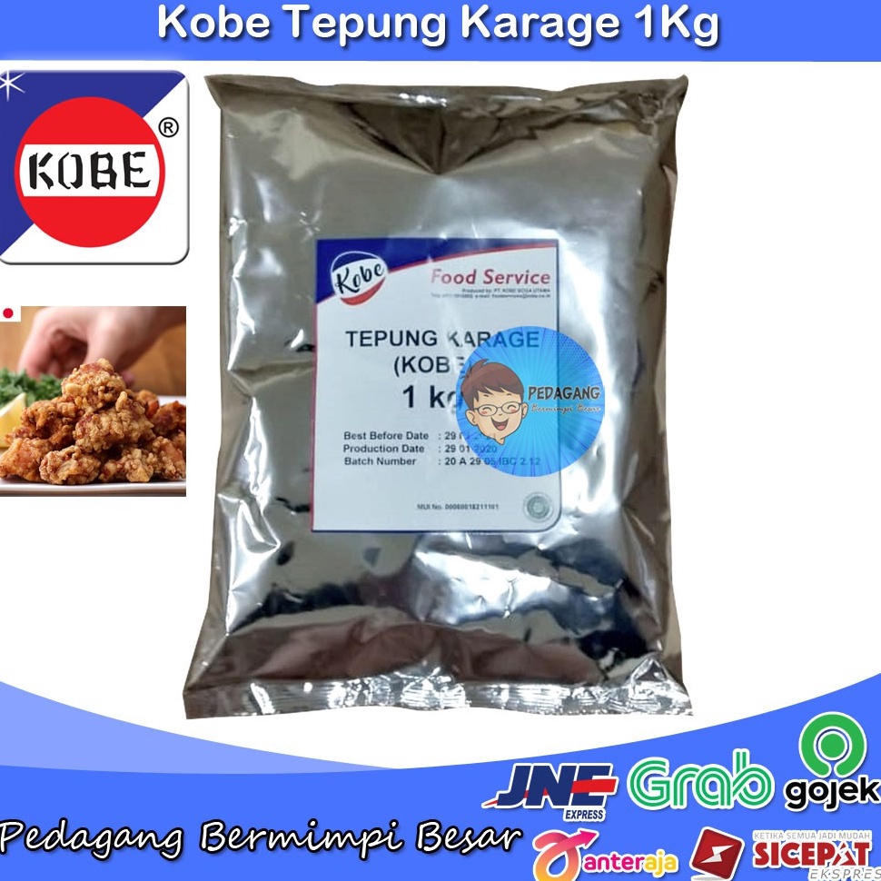 

T3rlar!s Kobe Tepung Karage 1Kg | Tepung Karaage | Tepung Kaarage [64]