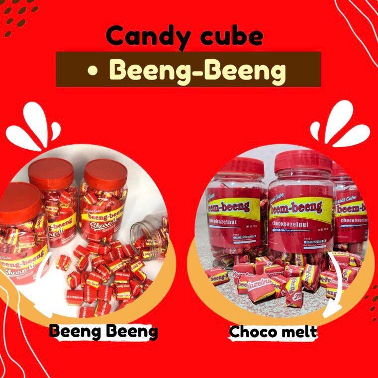 

[KODE GRFYL] BEEM BEENG Candy 1 toples isi 60pcs/ PERMEN ENAK MURAH ISI MELIMPAH