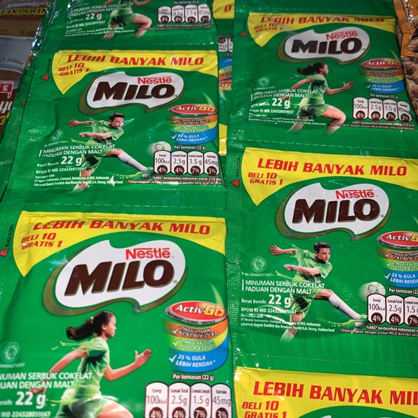 

[KODE HSBCM] Milo Activ-Go Renceng 22gr x 10 sachet. 22 gram