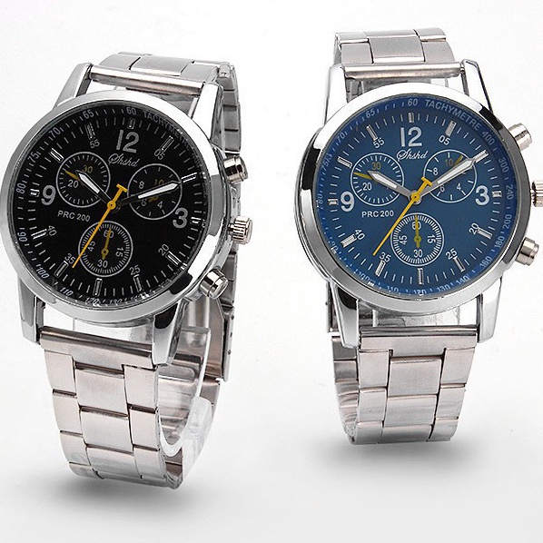 Pasti Murah Murah Jam SHSHD/Jam Tangan Pria Sport Casual Original Strap Stainless Steel