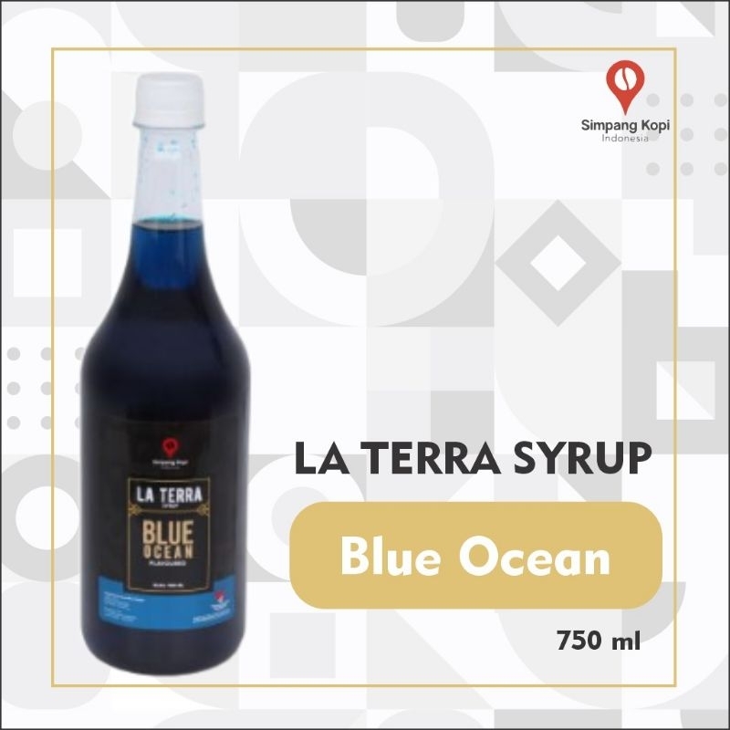 

La Terra Blue Ocean Syrup 750ml