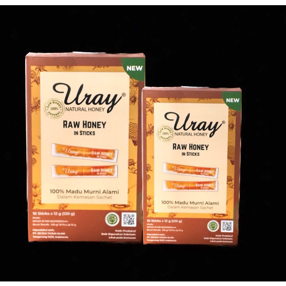 

Ready Stock MADU URAY SACHET - RAW HONEY IN STICK 120GR Ready
