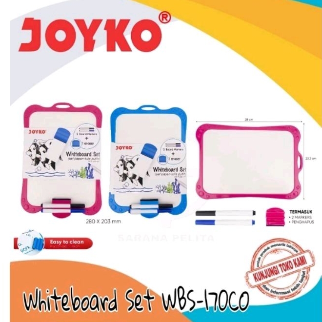 

WHITEBOARD SET JOYKO/PAPAN TULIS