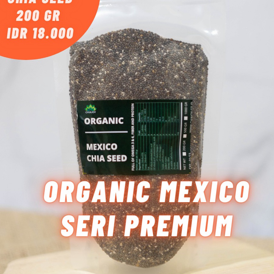 

Kirim Langsung Black Chia Seed Mexico Organic 200 Gram ➟➬✢