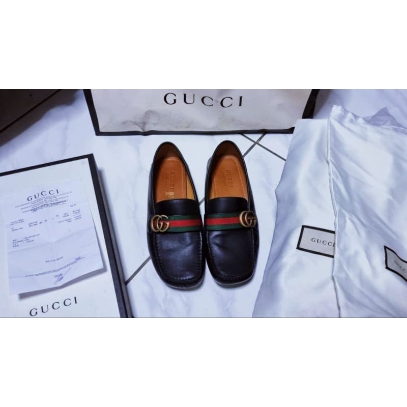 preloved gucci loafers men original