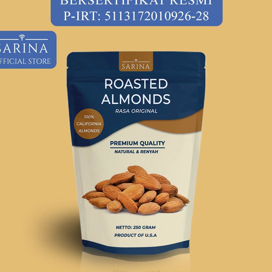 

Grosir KACANG ALMOND PANGGANG PREMIUM ORIGINAL Dijual