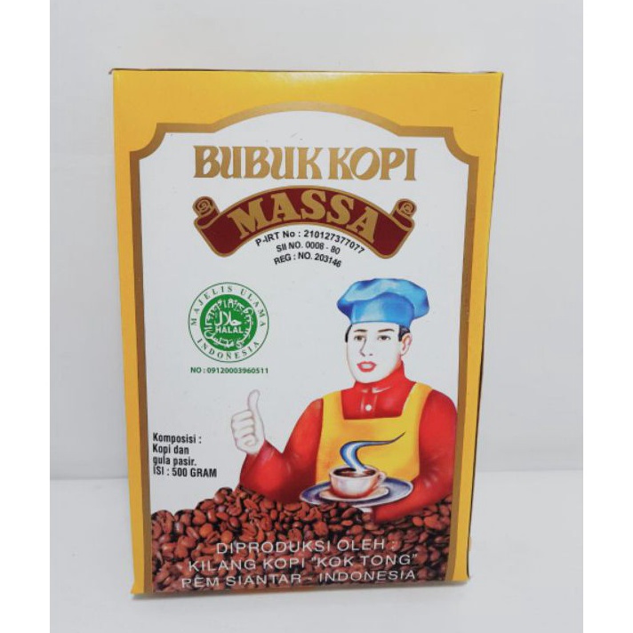 

Ready Stock Harga Grosir (1kotak/ 1/2kg) Bubuk Kopi Massa Kok Tong Pem Siantar Asli ➤➪✼✰