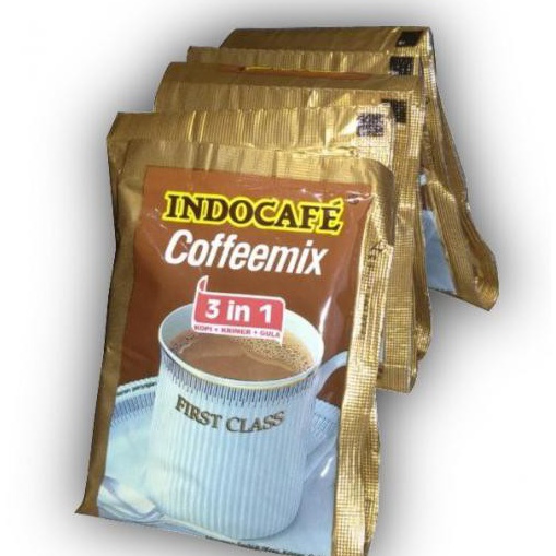 

[KODE PRODUK EJHZF3643] Indocafe Coffemix 3 in 1 Kopi Instan [10 Sachet/renceng]