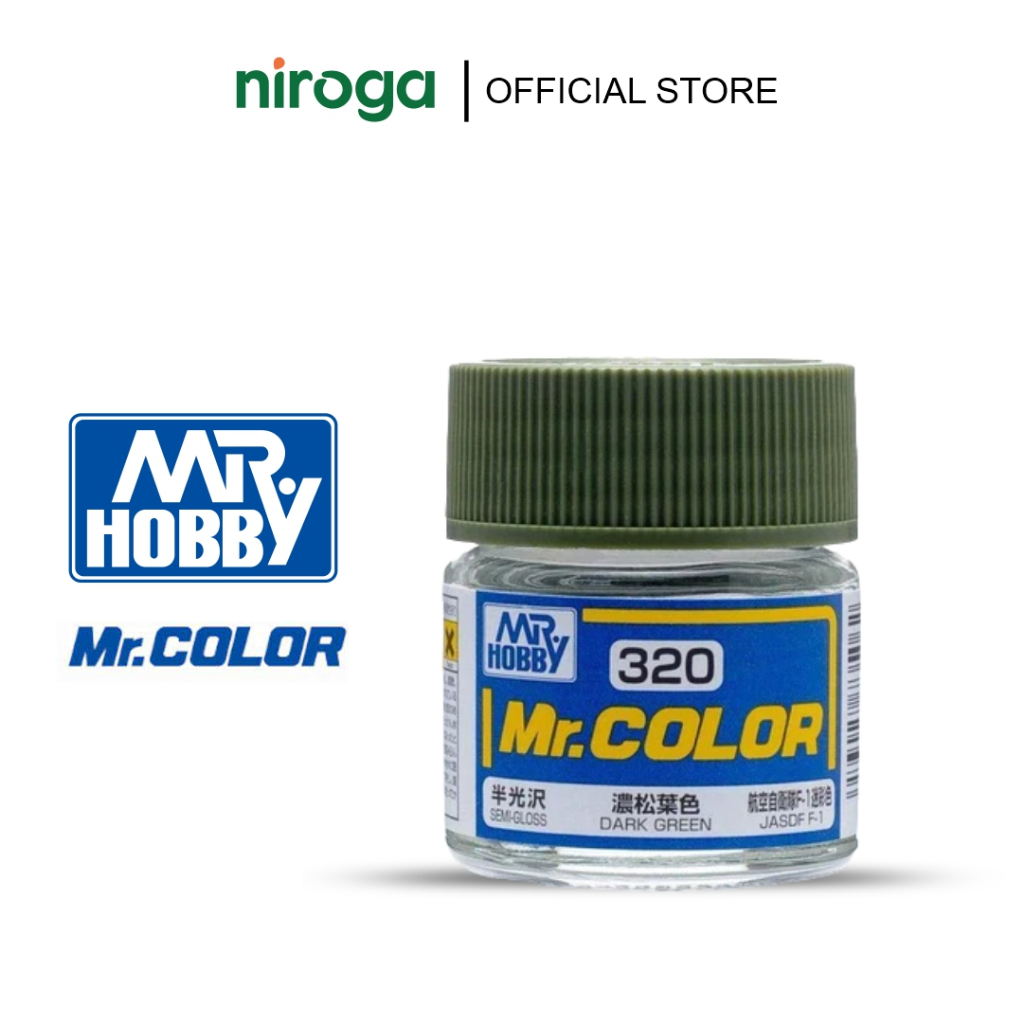 Mr. COLOR C320 Dark Green – Mr. Hobby Lacquer cat model kit