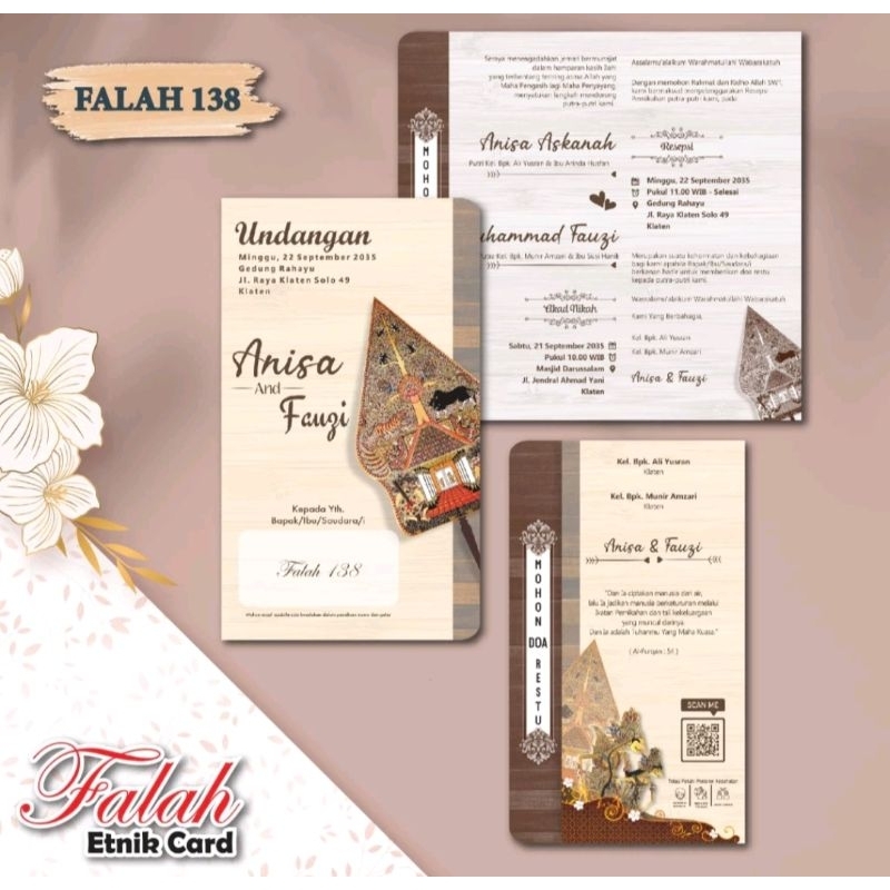 undangan pernikahan atau khitan murah langsung jadi