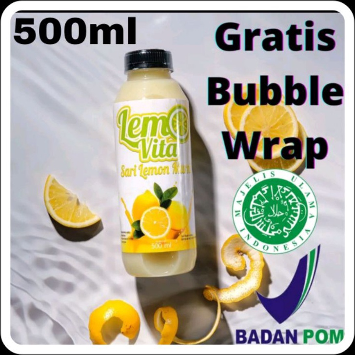 

[KODE PRODUK YMAJI4260] 500ml BPOM Lemovita Fresh Sari Lemon Jus Lemon Murni 100% Jus Halal Alami dikirim Toko Tanginas Jogja