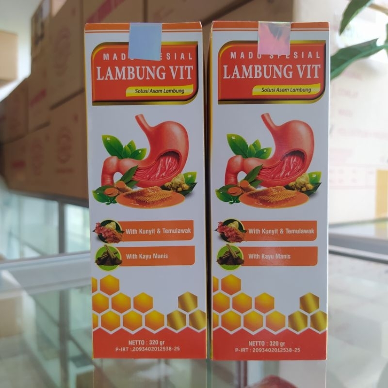 Madu spesial Lambung vit Bravina obat herbal lambung